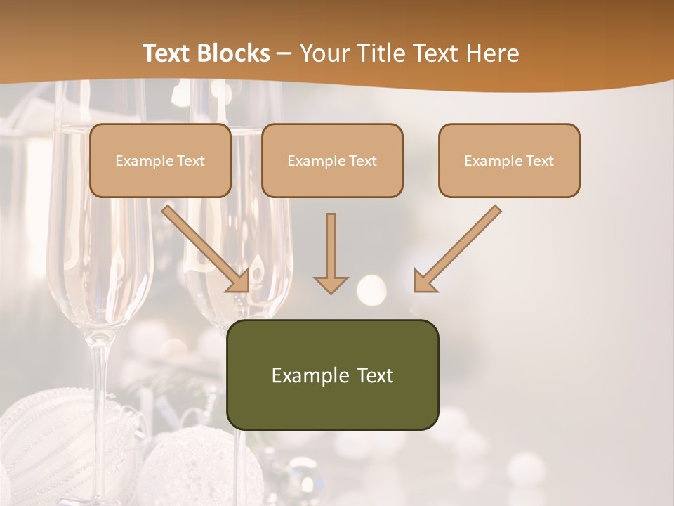 Tree Glass Symbol PowerPoint Template
