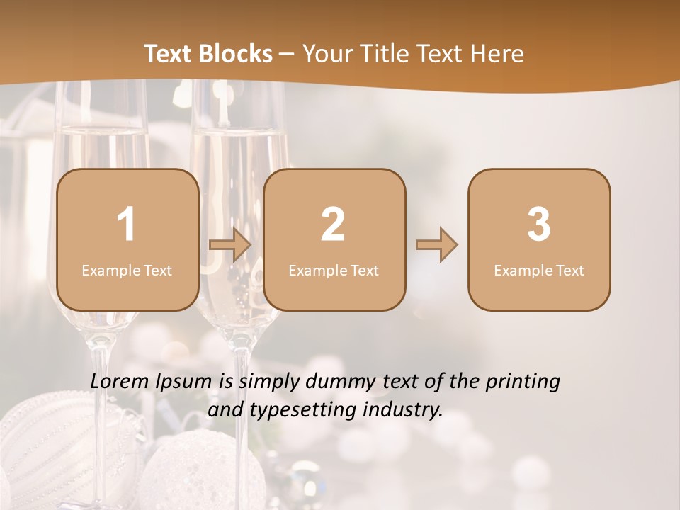 Tree Glass Symbol PowerPoint Template