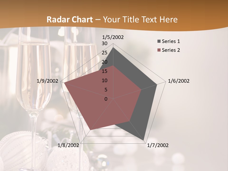 Tree Glass Symbol PowerPoint Template