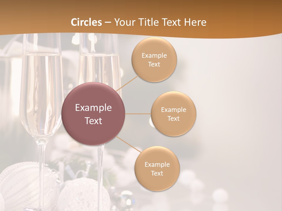 Tree Glass Symbol PowerPoint Template