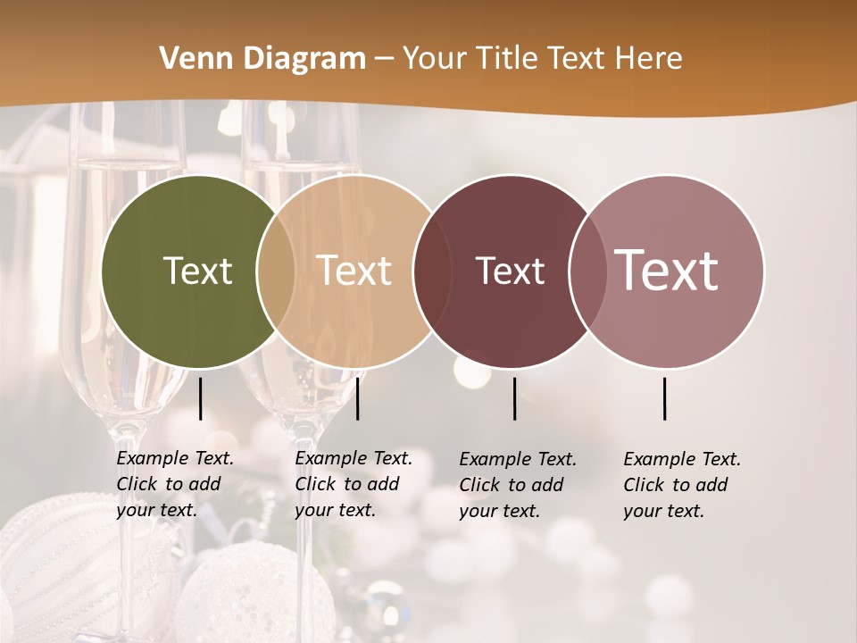 Tree Glass Symbol PowerPoint Template