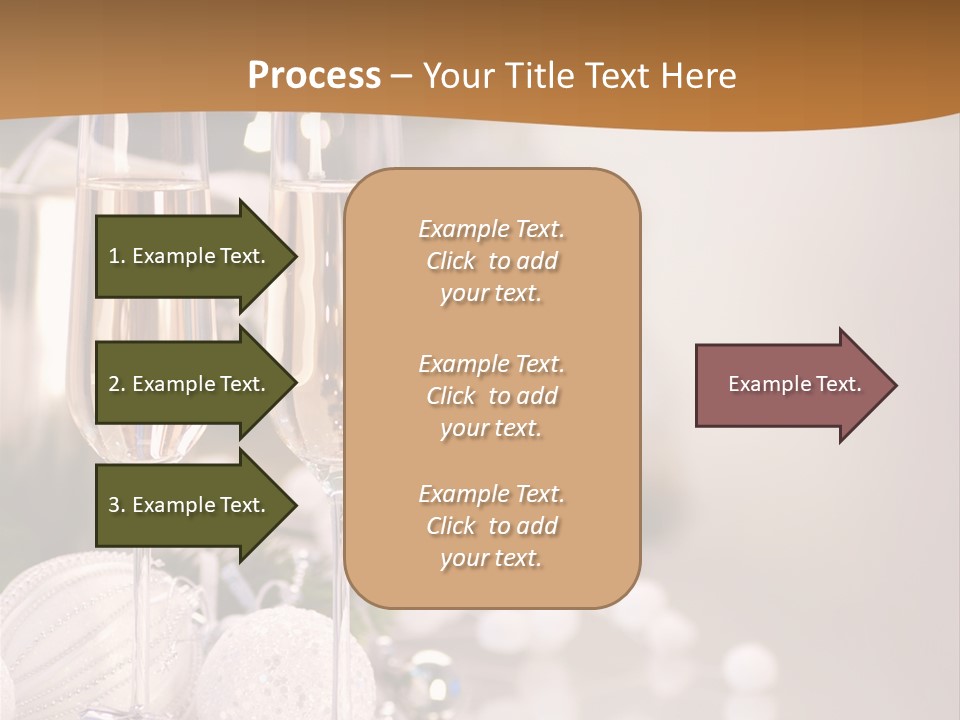 Tree Glass Symbol PowerPoint Template