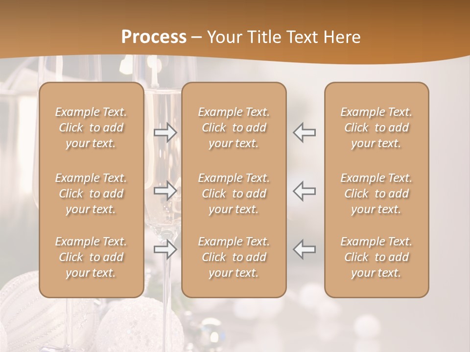 Tree Glass Symbol PowerPoint Template