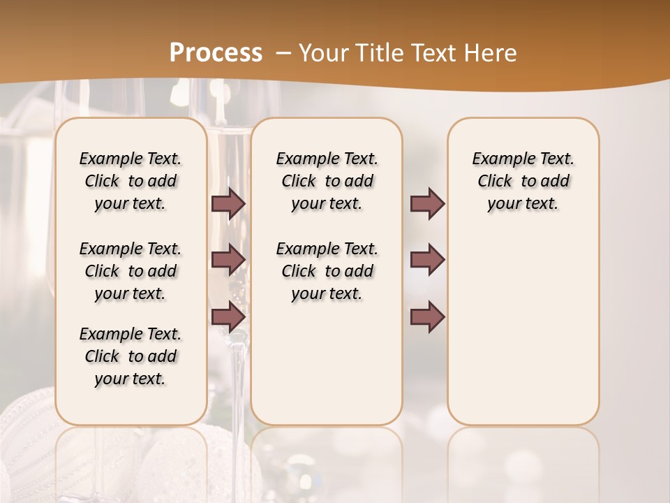 Tree Glass Symbol PowerPoint Template
