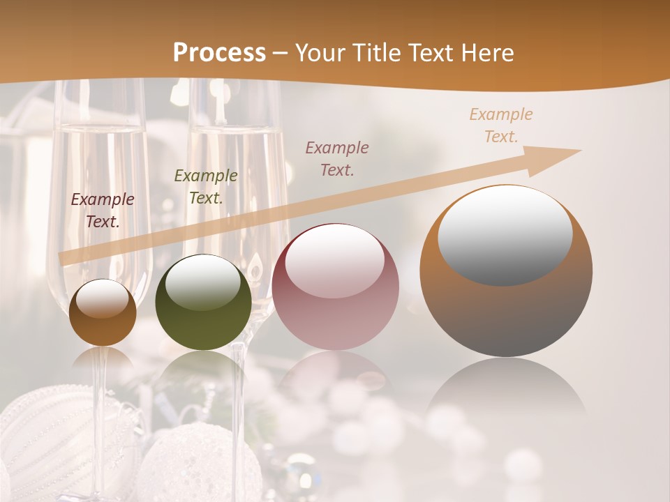 Tree Glass Symbol PowerPoint Template