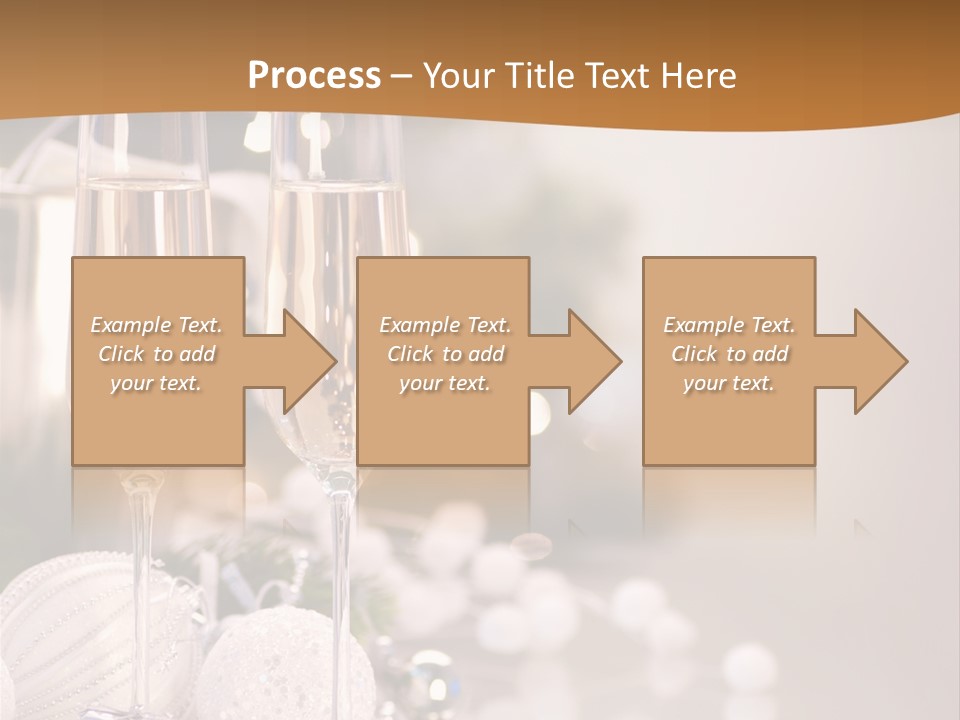 Tree Glass Symbol PowerPoint Template