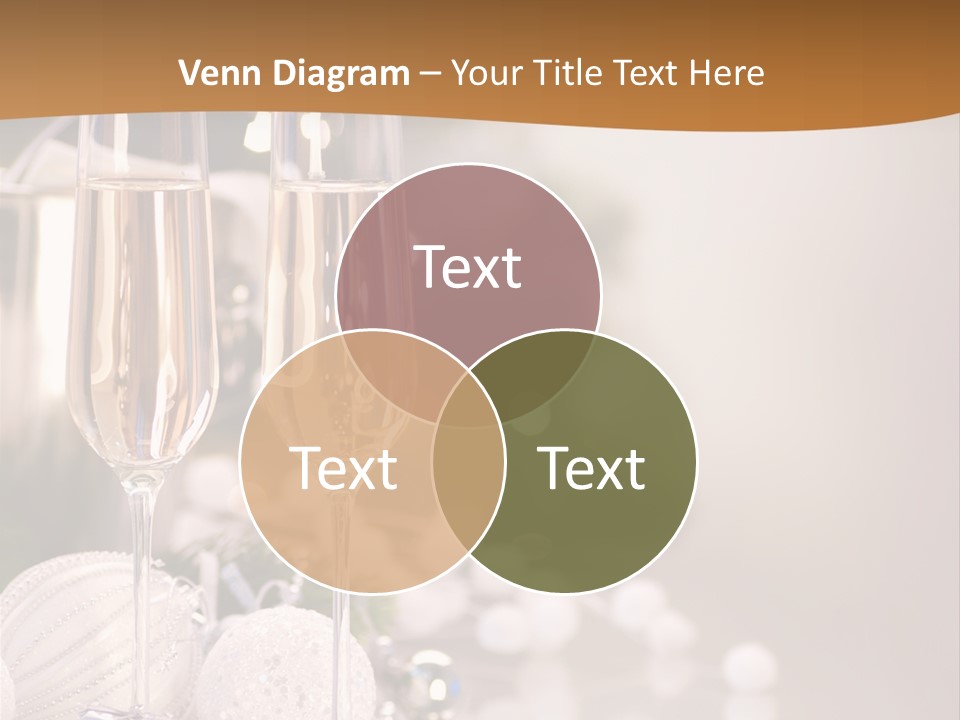 Tree Glass Symbol PowerPoint Template