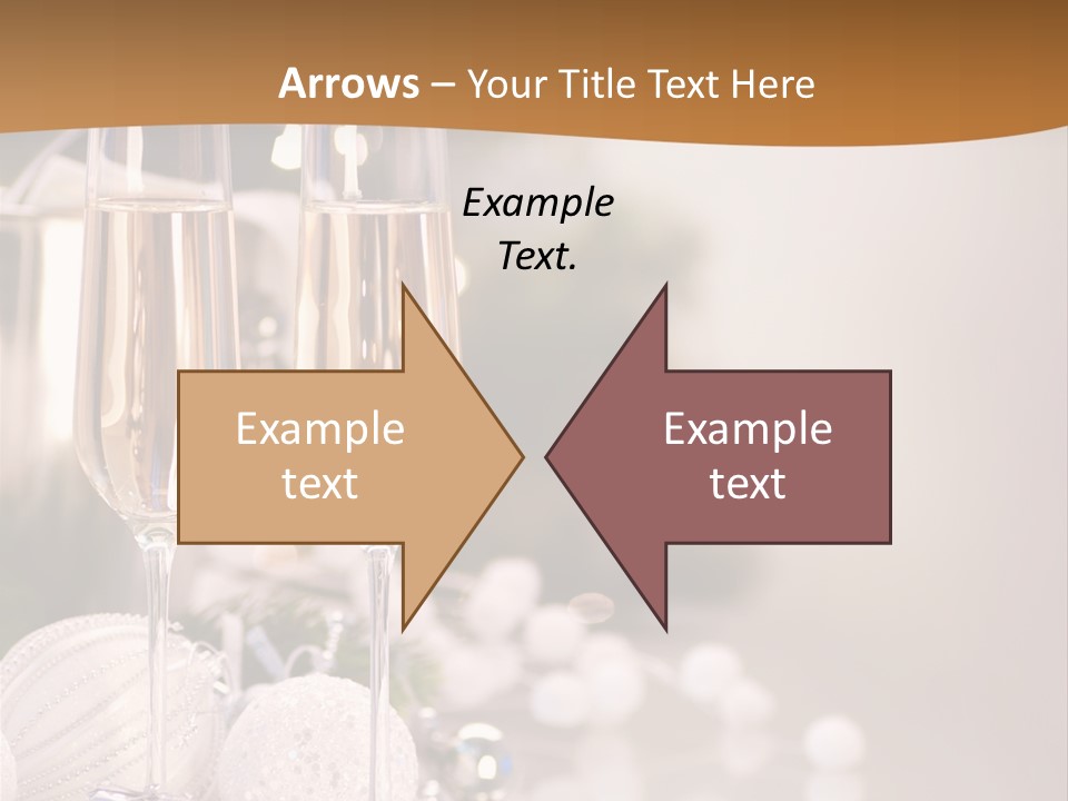 Tree Glass Symbol PowerPoint Template