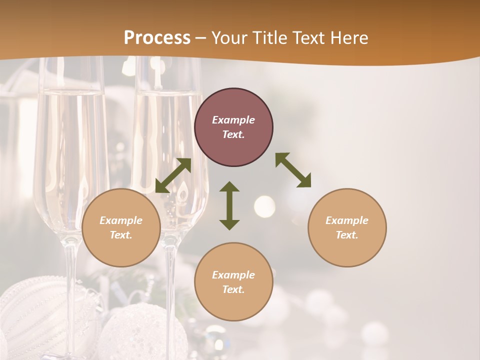 Tree Glass Symbol PowerPoint Template
