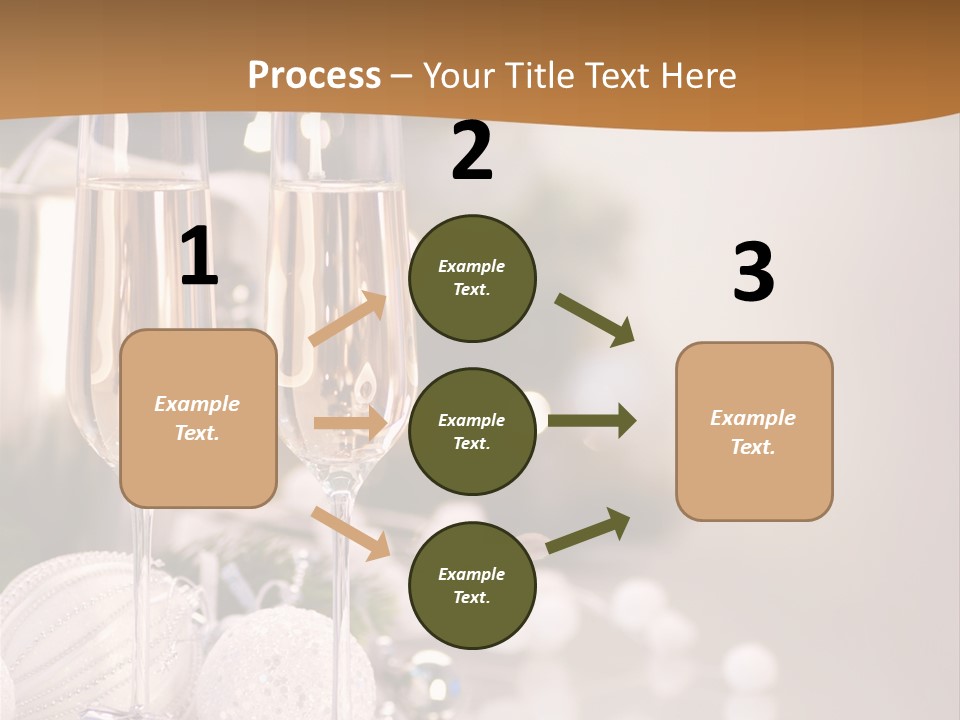 Tree Glass Symbol PowerPoint Template