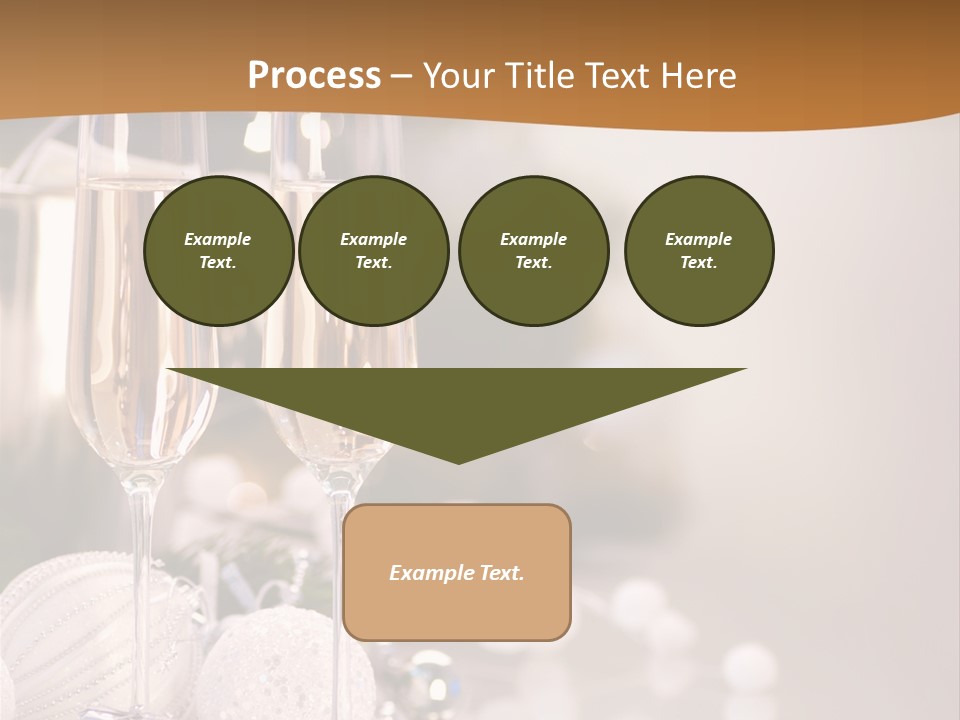 Tree Glass Symbol PowerPoint Template