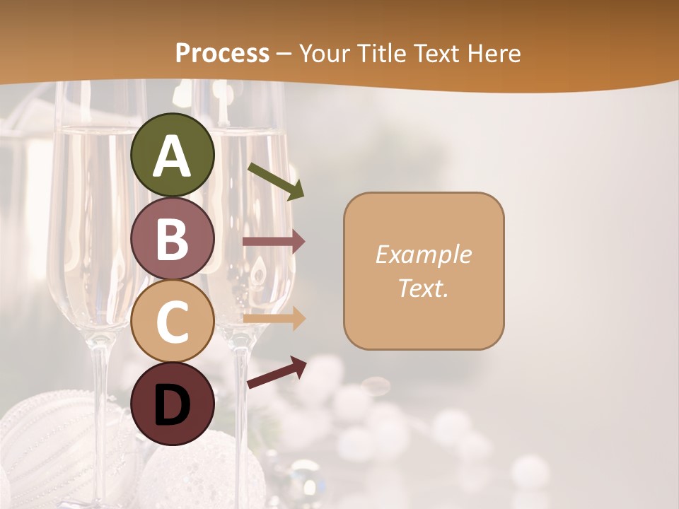 Tree Glass Symbol PowerPoint Template