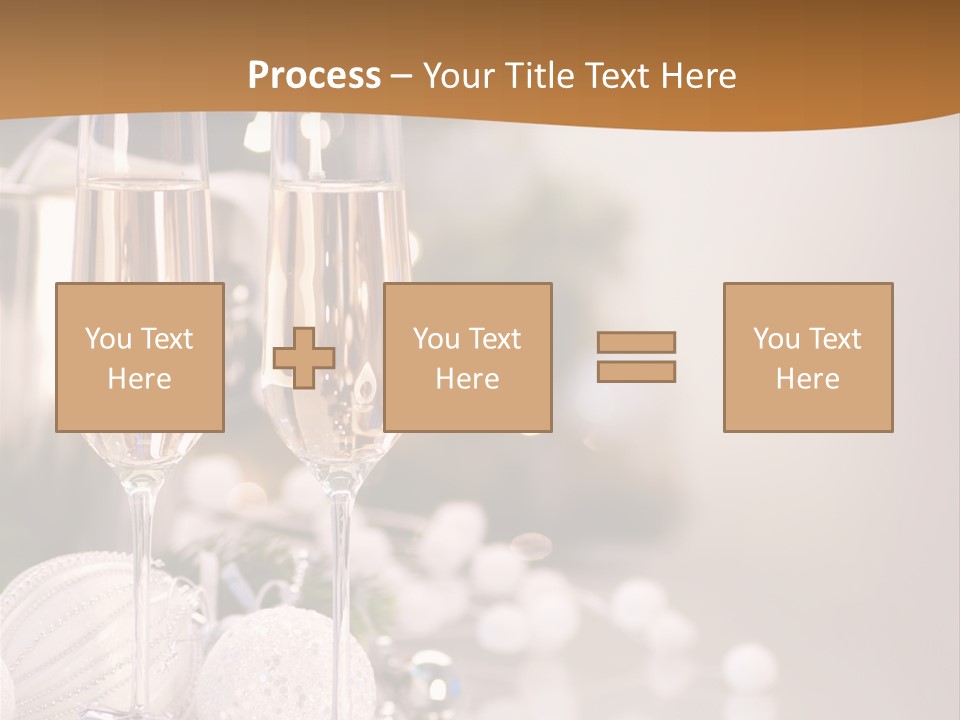 Tree Glass Symbol PowerPoint Template