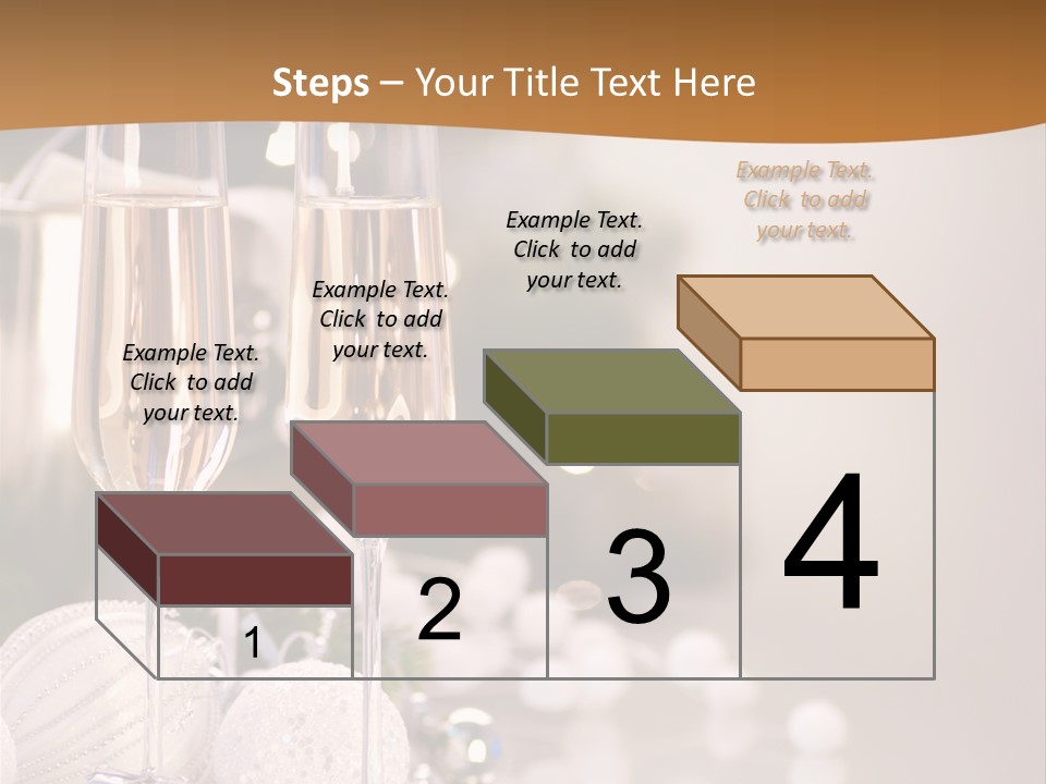 Tree Glass Symbol PowerPoint Template