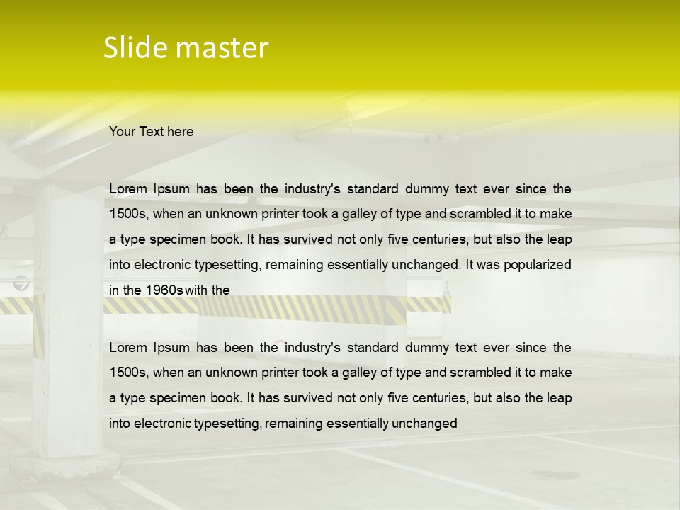 Nature Firtree Pointers PowerPoint Template