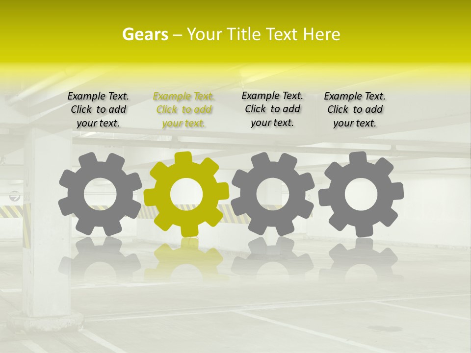 Nature Firtree Pointers PowerPoint Template