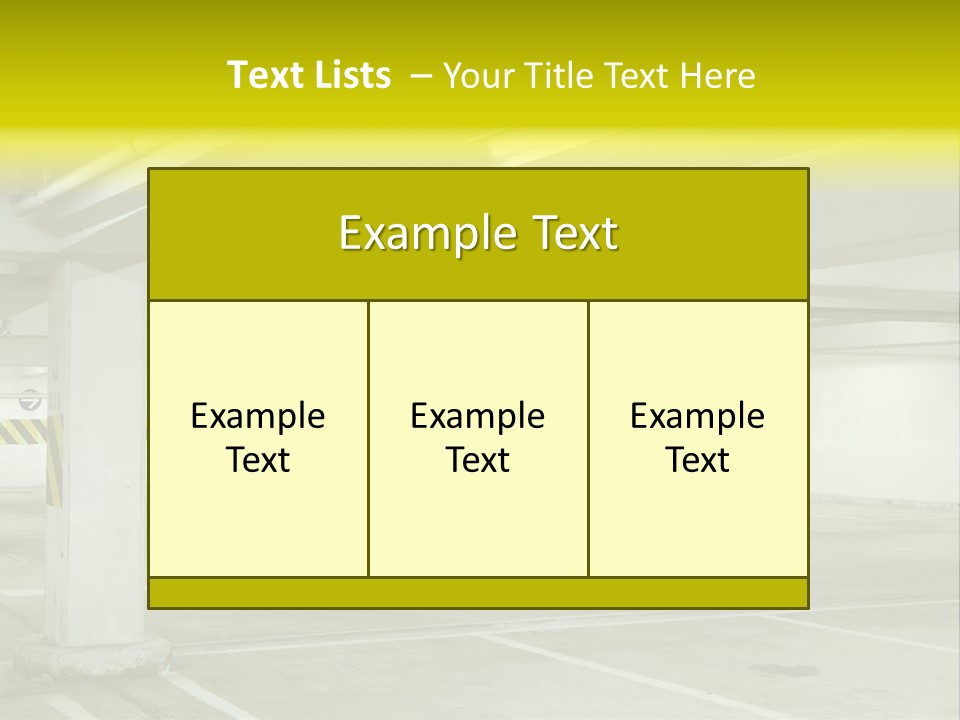 Nature Firtree Pointers PowerPoint Template