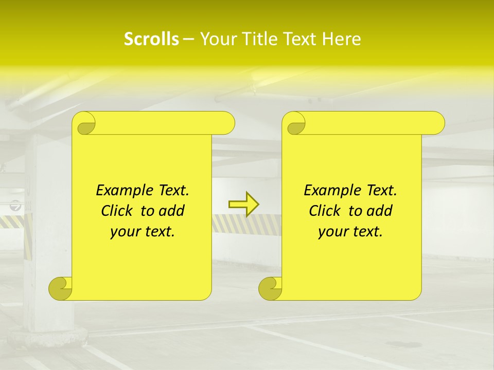 Nature Firtree Pointers PowerPoint Template