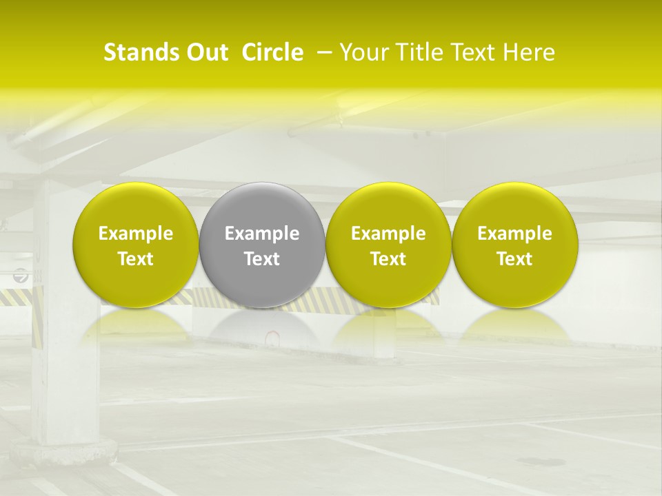 Nature Firtree Pointers PowerPoint Template