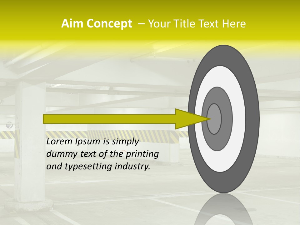 Nature Firtree Pointers PowerPoint Template