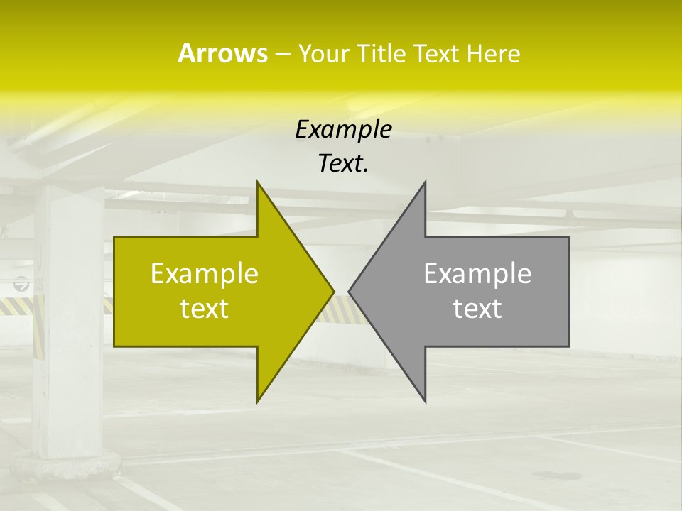 Nature Firtree Pointers PowerPoint Template
