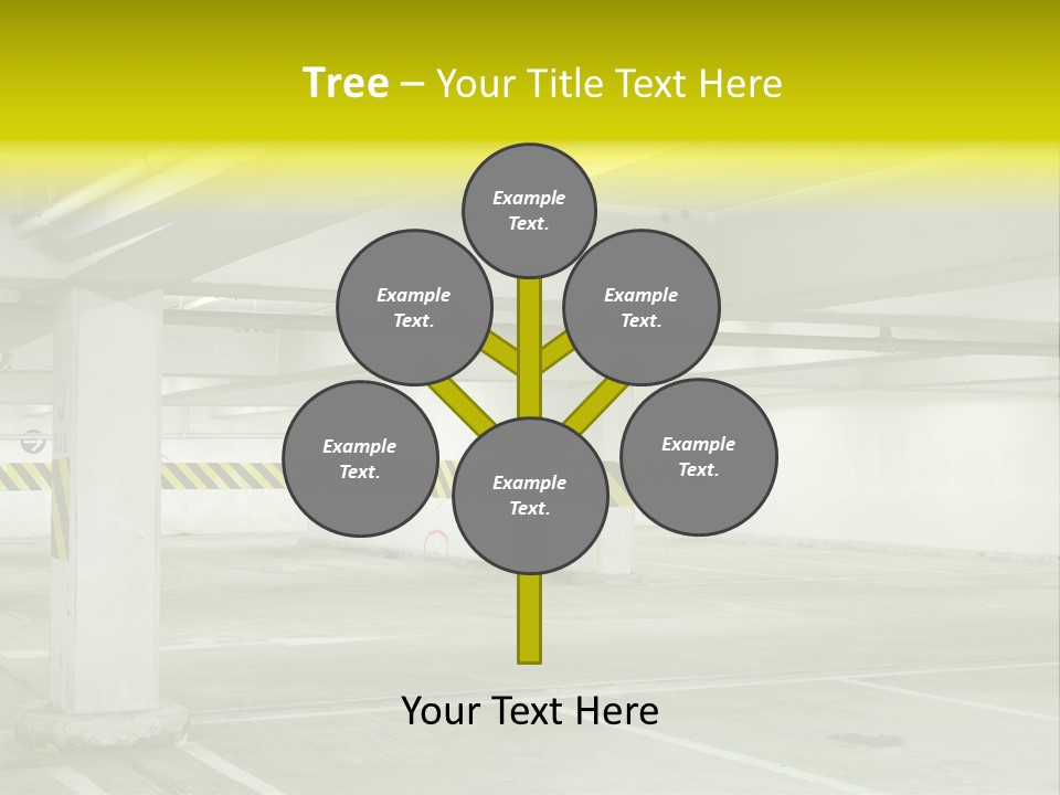 Nature Firtree Pointers PowerPoint Template