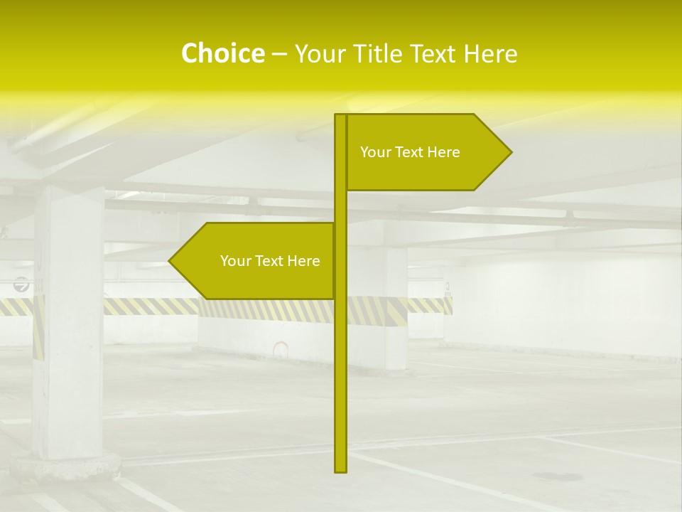 Nature Firtree Pointers PowerPoint Template