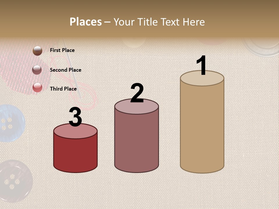 Bright Seamstress Sewing PowerPoint Template