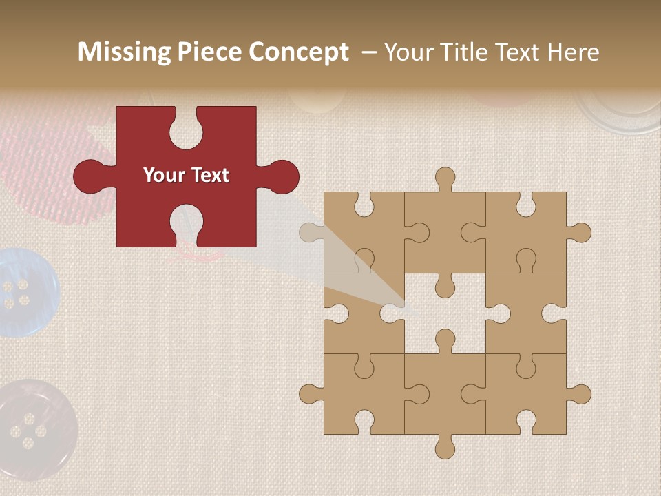 Bright Seamstress Sewing PowerPoint Template