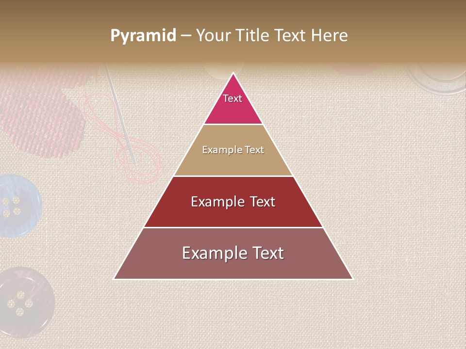 Bright Seamstress Sewing PowerPoint Template