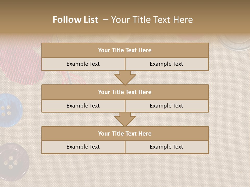 Bright Seamstress Sewing PowerPoint Template
