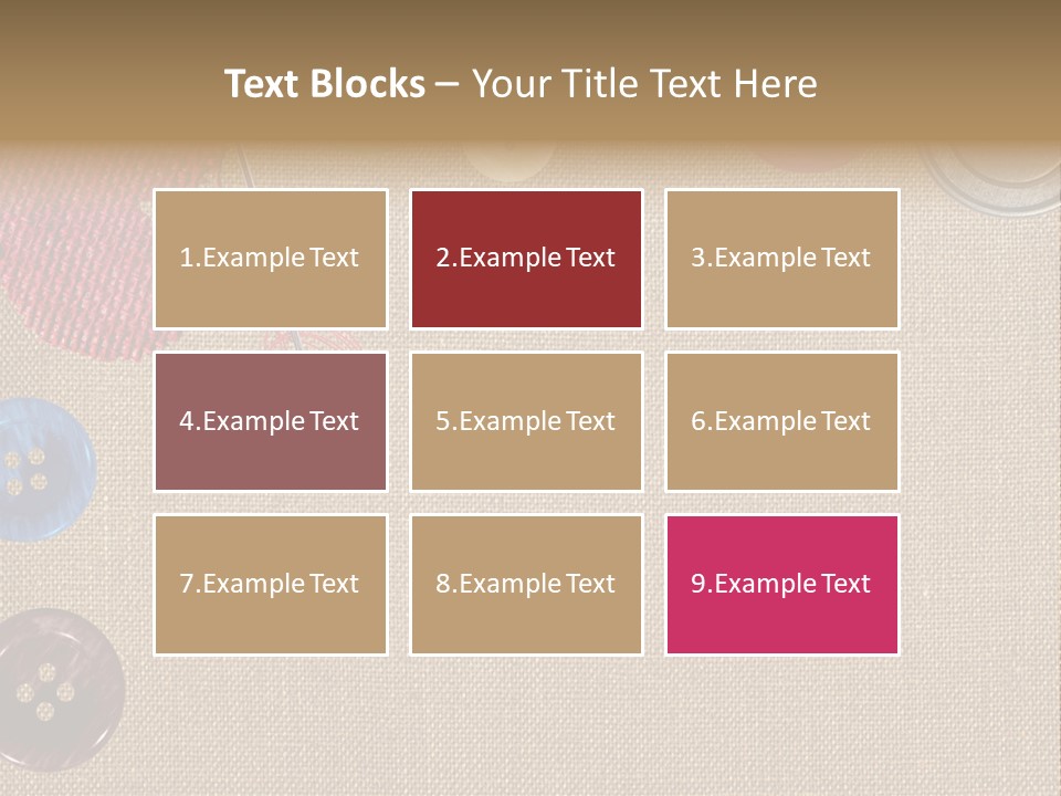 Bright Seamstress Sewing PowerPoint Template