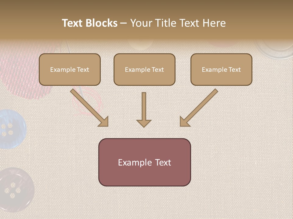 Bright Seamstress Sewing PowerPoint Template