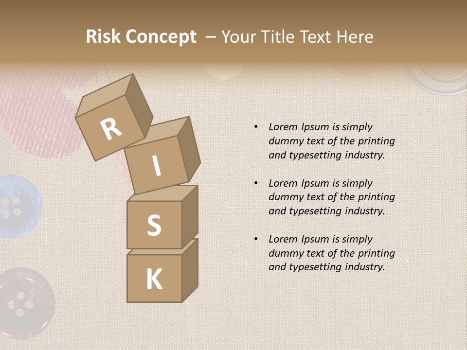 Bright Seamstress Sewing PowerPoint Template