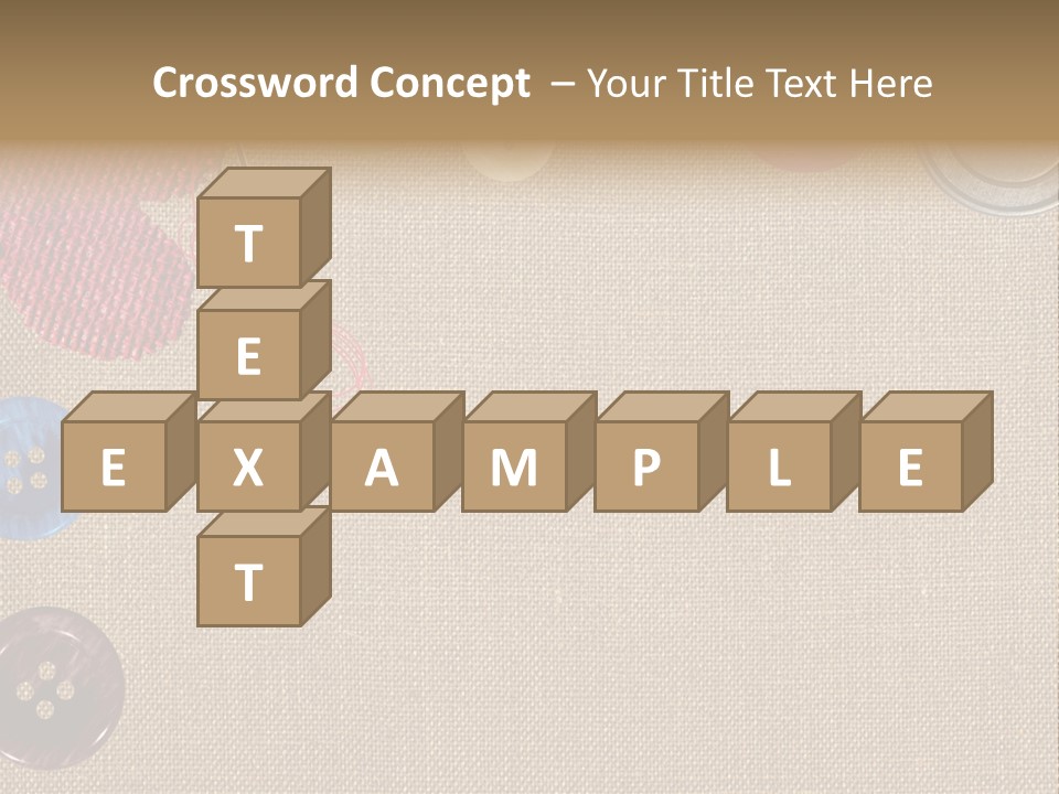 Bright Seamstress Sewing PowerPoint Template