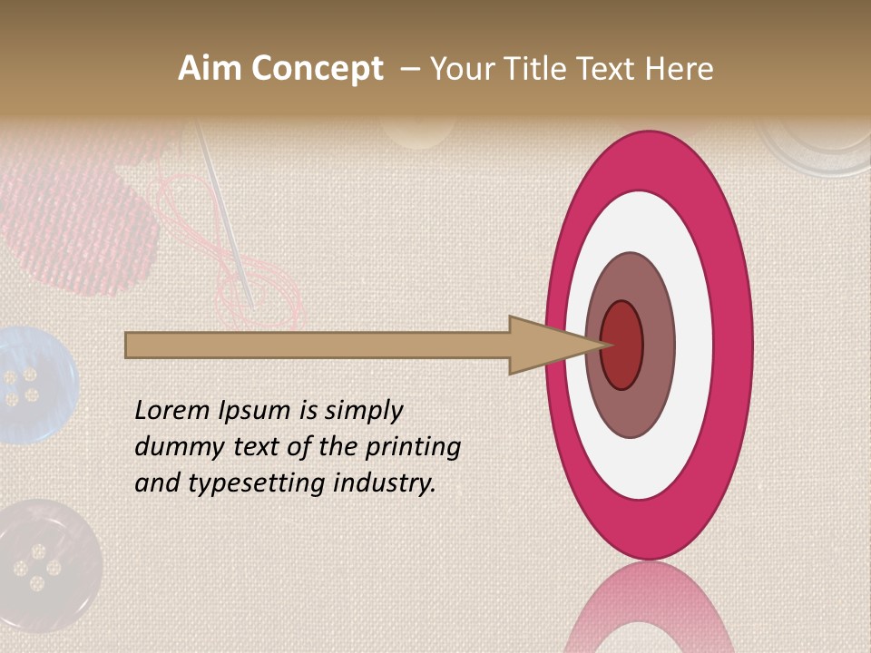 Bright Seamstress Sewing PowerPoint Template