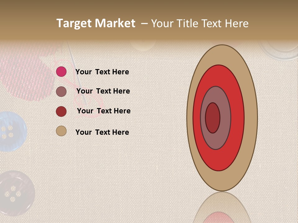 Bright Seamstress Sewing PowerPoint Template