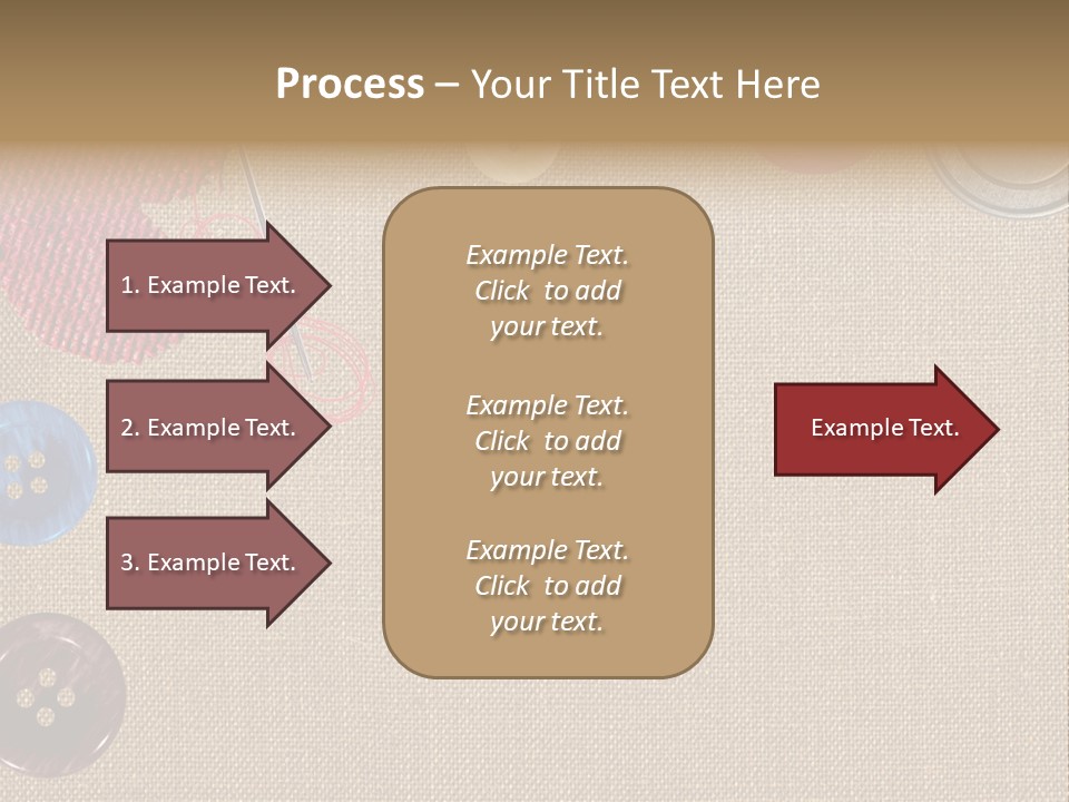 Bright Seamstress Sewing PowerPoint Template