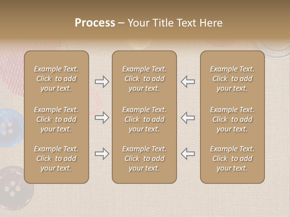 Bright Seamstress Sewing PowerPoint Template
