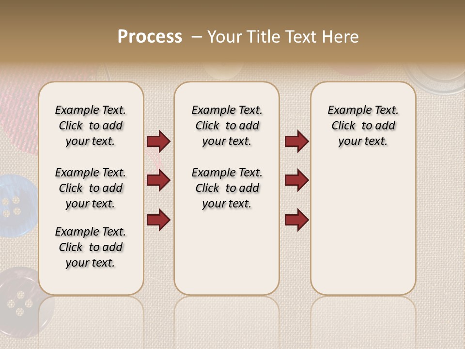 Bright Seamstress Sewing PowerPoint Template