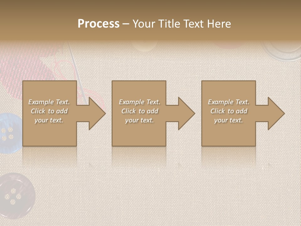 Bright Seamstress Sewing PowerPoint Template