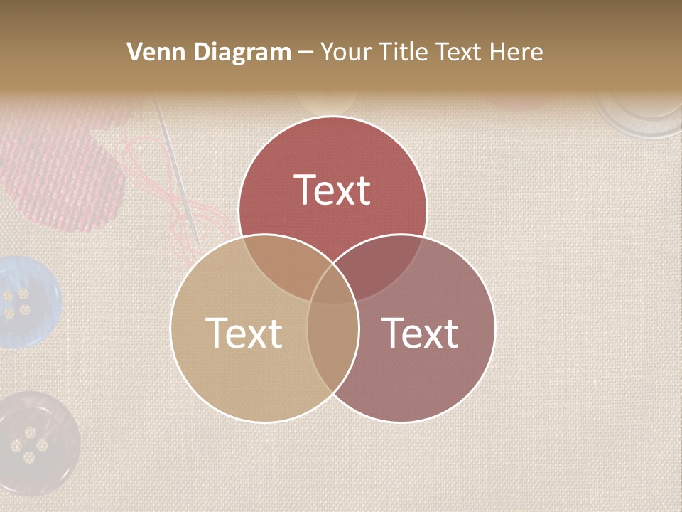 Bright Seamstress Sewing PowerPoint Template