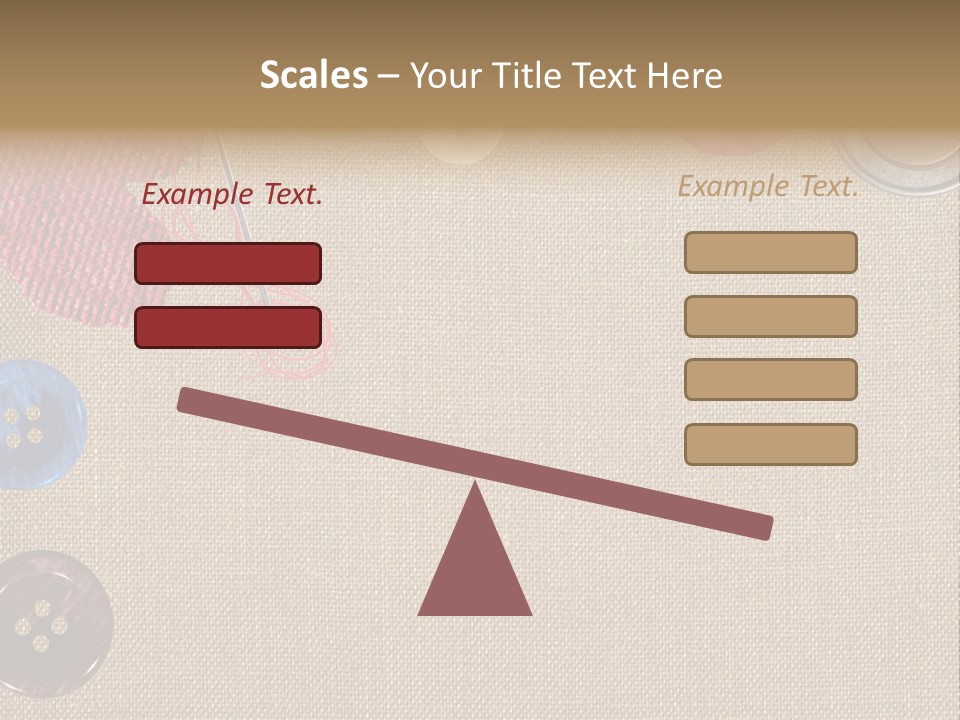 Bright Seamstress Sewing PowerPoint Template
