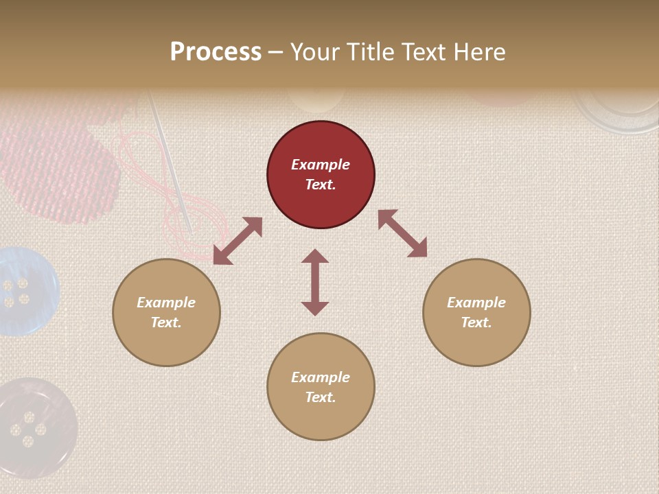 Bright Seamstress Sewing PowerPoint Template