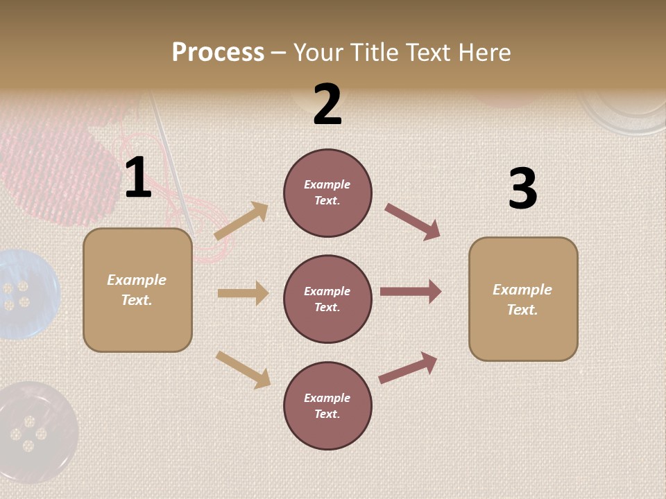 Bright Seamstress Sewing PowerPoint Template