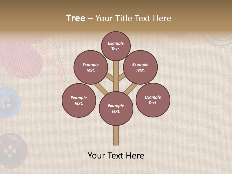 Bright Seamstress Sewing PowerPoint Template