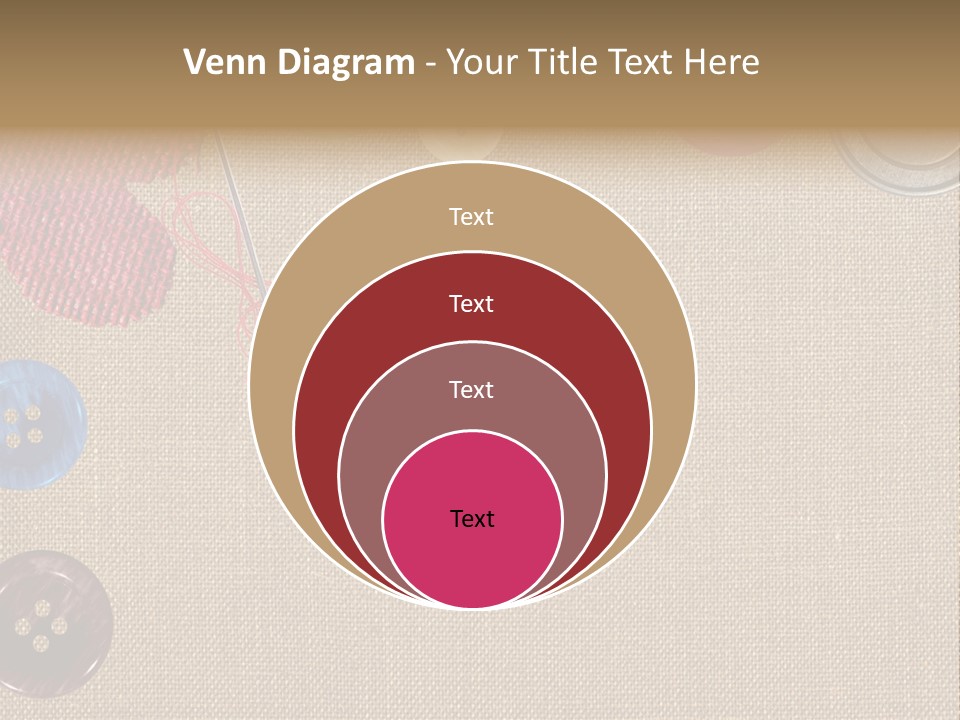 Bright Seamstress Sewing PowerPoint Template