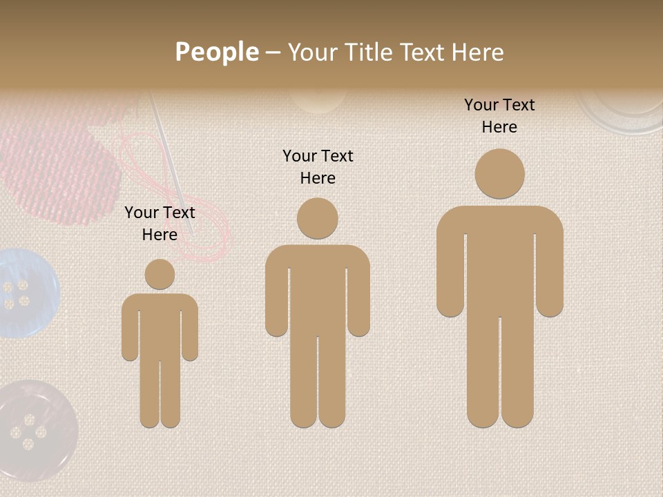 Bright Seamstress Sewing PowerPoint Template