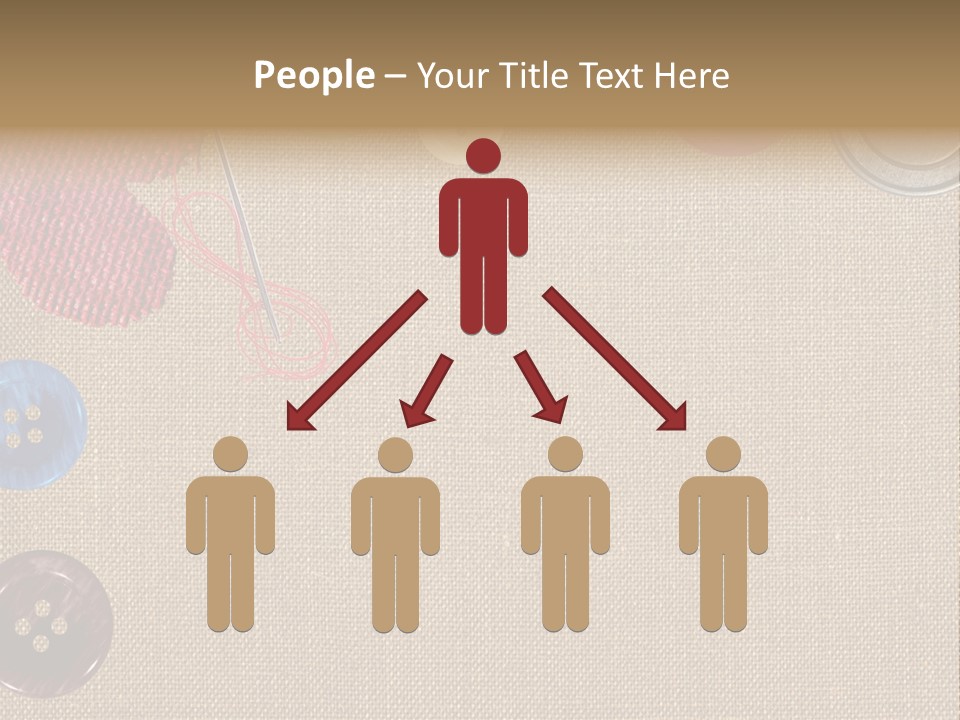 Bright Seamstress Sewing PowerPoint Template