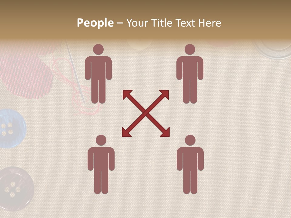 Bright Seamstress Sewing PowerPoint Template